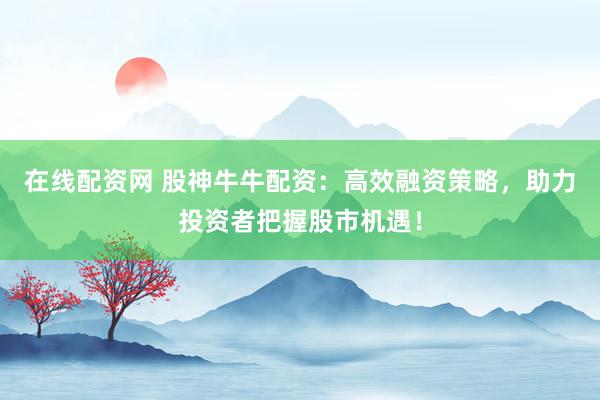 在线配资网 股神牛牛配资：高效融资策略，助力投资者把握股市机遇！