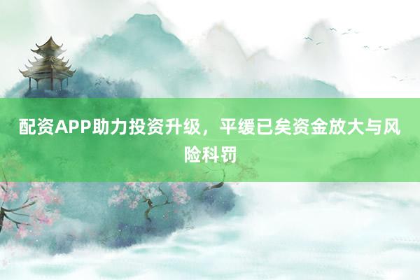 配资APP助力投资升级，平缓已矣资金放大与风险科罚